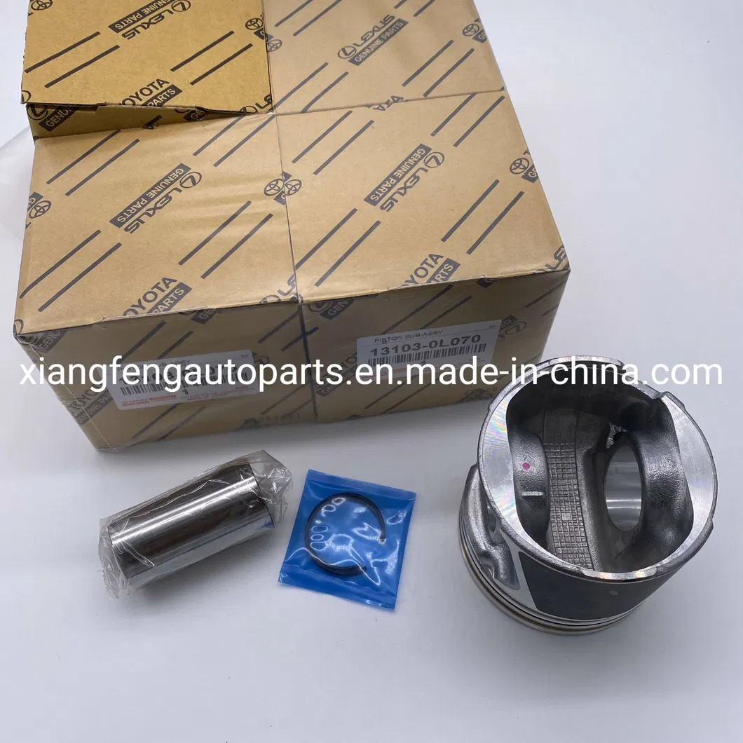 +0.5 Piston Set Auto Engine Piston for Toyota Hilux 2kd 13101-0L070 13103-0L070