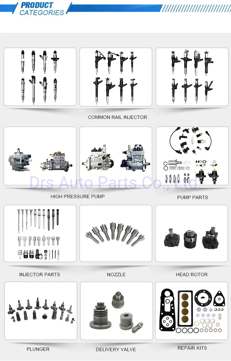 0445120006 Common Rail Fuel Injector 107755-0065 Me355278 for Mitsubishi 6m70 6m60 / Mercedes