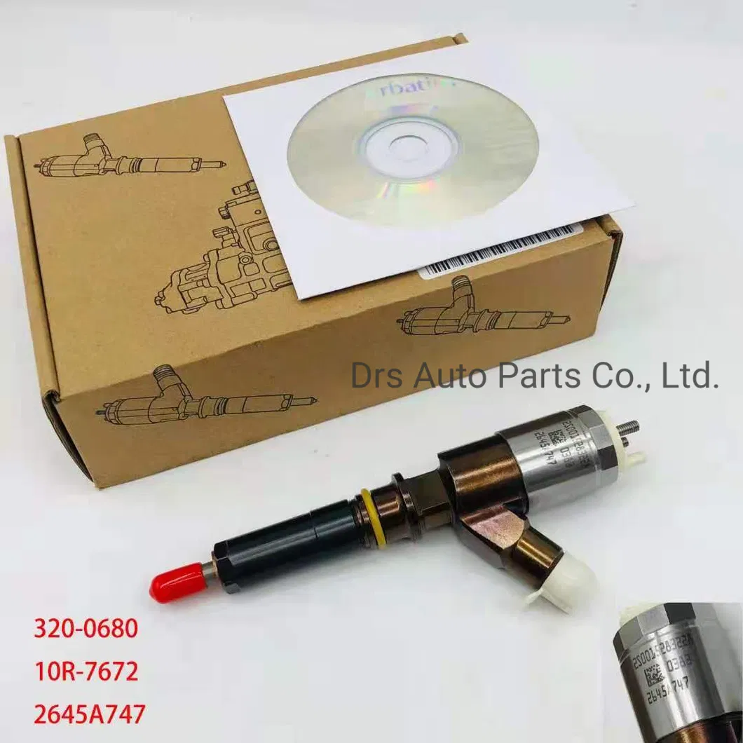 320-0680 10r-7672 2645A747 Common Rail Fuel Injectors for Cat Engine