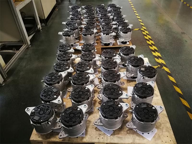 7966 Alternator 140 AMP/12 Volt, Cw, 6-Groove Pulley, 02: 00 Plug Clock• Delco CS144 Late IR/Ef