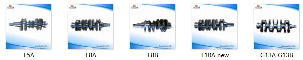 Auto Parts Crankshaft for Suzuki F5a F5at F5b/F6a/G13A/G13b/G10b/G16b