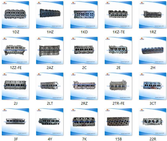 Auto Parts Cylinder Head for Toyota 3y/4y 11101-71010 11101-73020 11101-71030 3y-Ec/2y