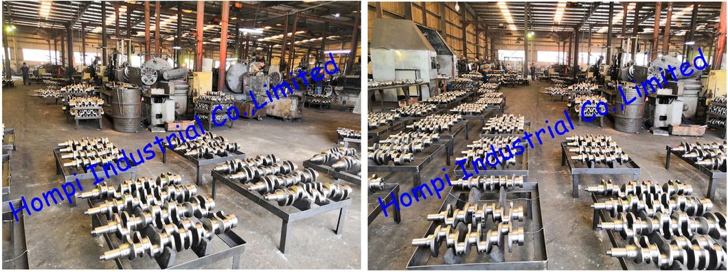 Auto Parts Forged Steel Crankshaft for Mitsubishi 4G18 4D56t 4D31/4D32/4m40/4G64/6g72/4D33
