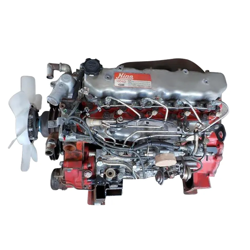 Brand New 4 Cylinders Motor Engine Assembly W04D-Ti Engine Long Block for Hino Serie 300 510 Displacement 4009