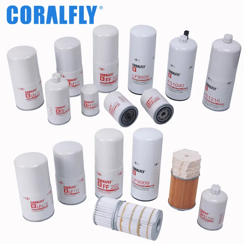 Coralfly Fuel Filter Lube Filter Spin-on 2994048 FF5471 FF5861 FC-2205 H152wk for Fuel Filter Iveco 90.17/Donaldson/Fleetguard/Sakura/Hengst