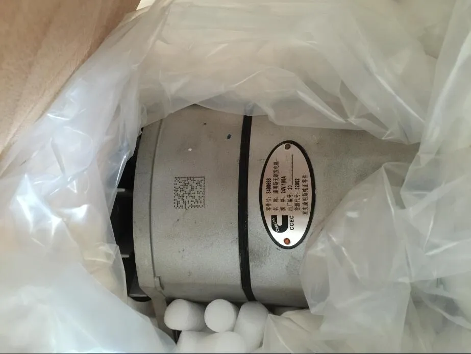 Cummins Engine Part Alternator 3400698/3072483 for Cummins Engine Qsx15