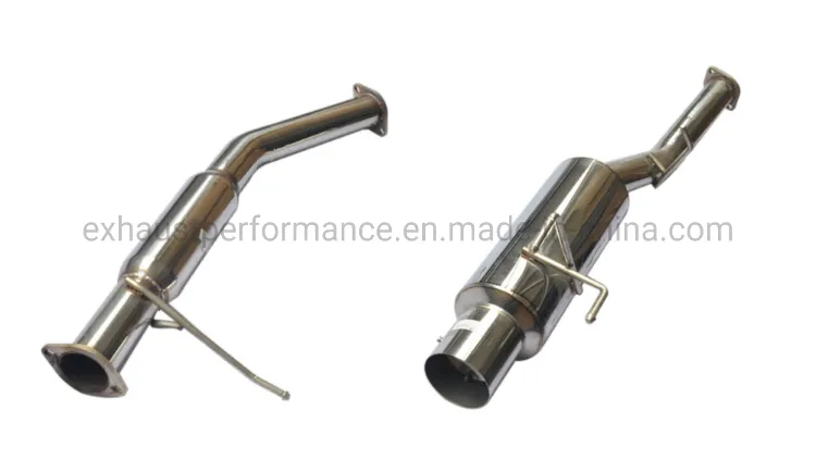 Customizable Stainless Steel Polished Cat Back Exhaust System for Nissan