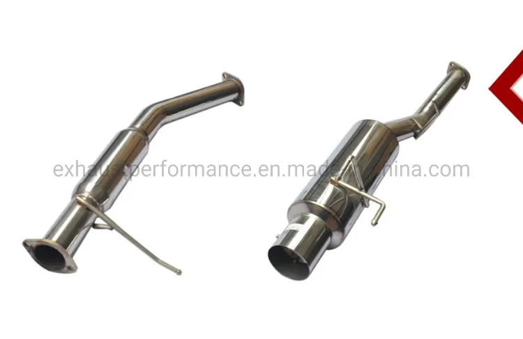 Customizable Stainless Steel Polished Cat Back Exhaust System for Nissan