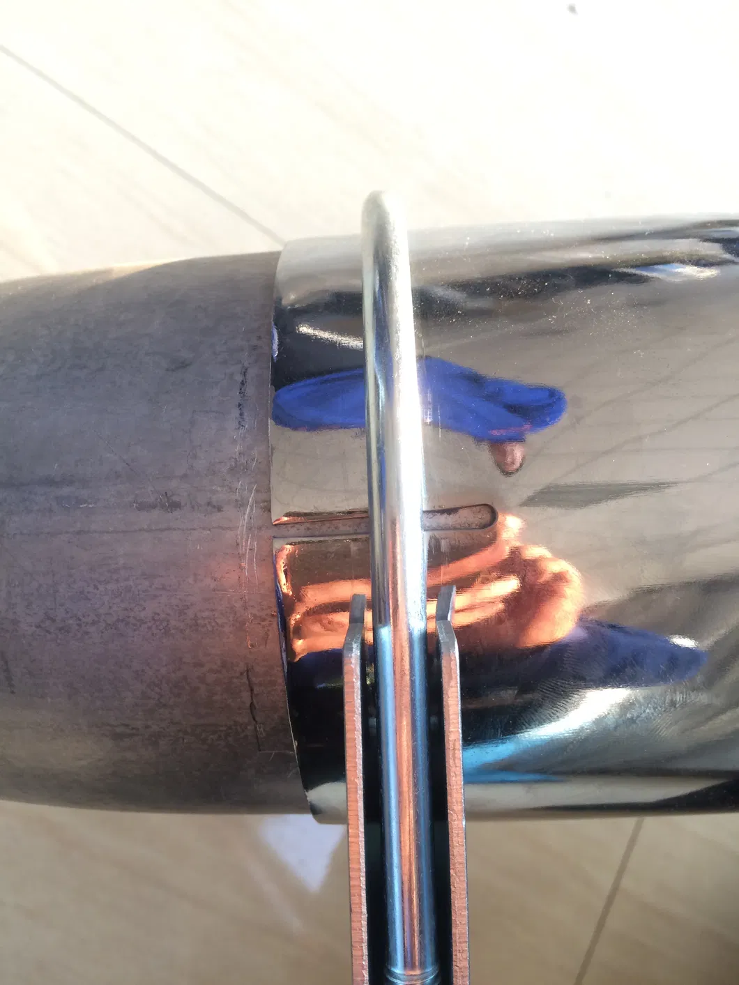 Double Wrapped Aluminized Exhaust Muffler Pipes