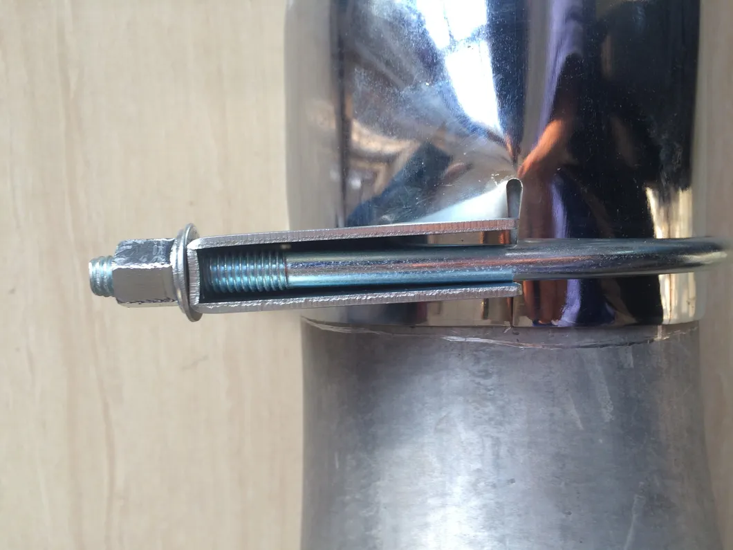 Double Wrapped Aluminized Exhaust Muffler Pipes