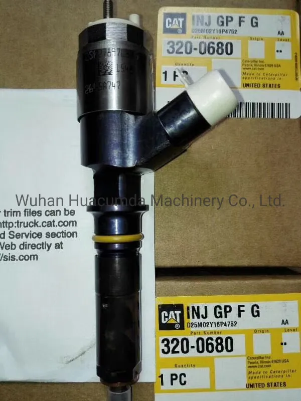 E323D Excavator Diesel Engine Parts Caterpiller C6.6/C6.4 Fuel Injector 320-0680/3200680/2645A747