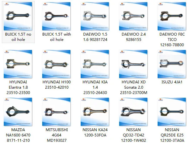 Engine Parts Connecting Rod for Isuzu 4jb1 4jb1t 8-94329-692-0 4bc2/4be1/4zd1/4bd1t/6HK1 6bd1/4bd1/6bb1/6bg1t/6SD1/6ve1