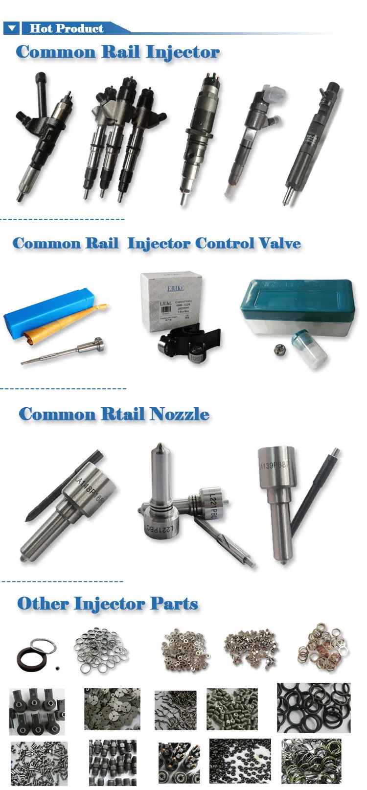 Erikc Dlla 150p906 Denso Jet Nozzle Car Parts Injector Nozzle Dlla150p906 Diesel Fuel Pump Nozzle Denso Dlla 150 P 906 Injector Cr Nozzle