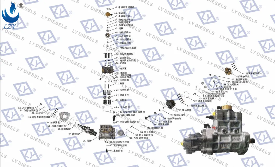 Excellent Quality Diesel Engine Parts Caterpillar Cat Fuel Injector Assembly 3126 (177-4752)