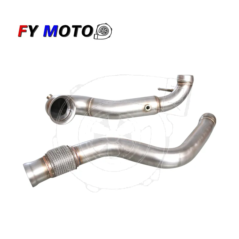 for Benz Amg Cla45 A45 Catless Exhaust Downpipe