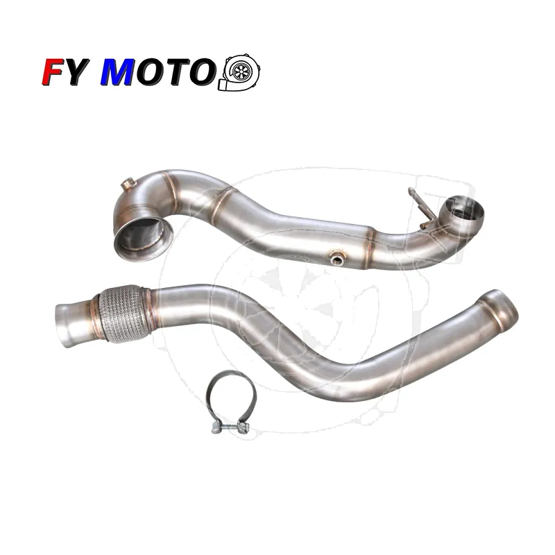for Benz Amg Cla45 A45 Catless Exhaust Downpipe