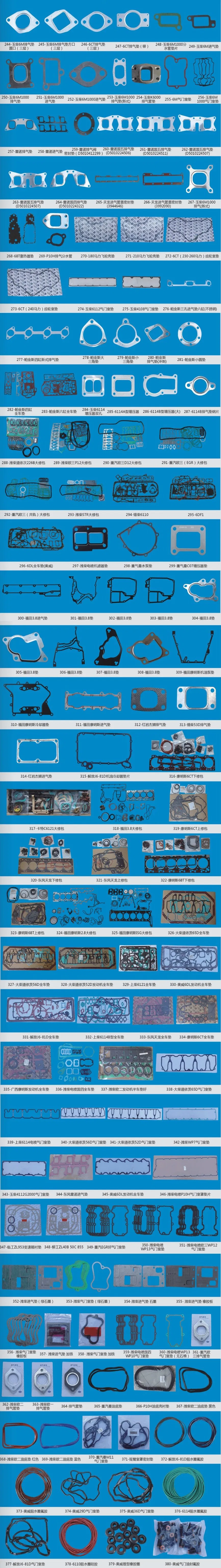 Good Performance Cylinder Head Gasket 4df1, 4de1, Xichai 4110, Dachai Deutz 2013/2V, 1013/65D, 6dk, 4dk