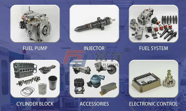 Parts Diesel Engine Isbe Injector 0445120123 4937065